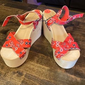 Madden Girl wedge heel